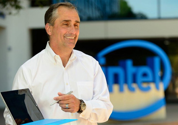 בריאן קרזניץ', מנכ"ל אינטל. צילום: טוויטר