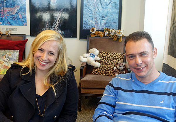 מימין: עמי אהרונוביץ', מנכ"ל בריליקס, ואושרת בן אבי, סמנכ"לית השיווק והמכירות של החברה