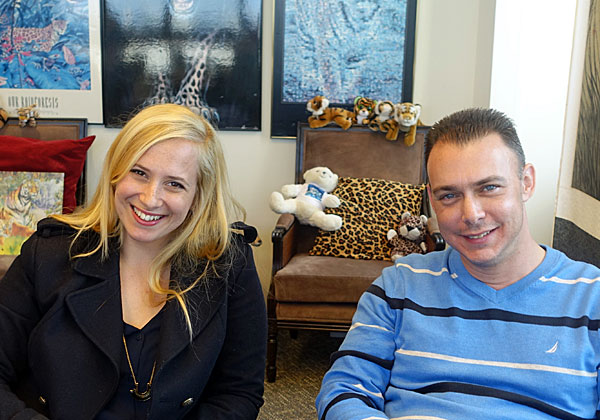 מימין: עמי אהרונוביץ', מנכ"ל בריליקס, ואושרת בן אבי, סמנכ"לית השיווק והמכירות של החברה