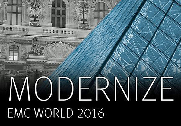 מודרניזציה של הדטה סנטר. EMC World 2016