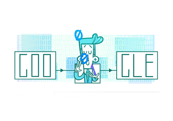 קלוד שאנון, מייסד תורת המידע, זוכה למחווה מגוגל