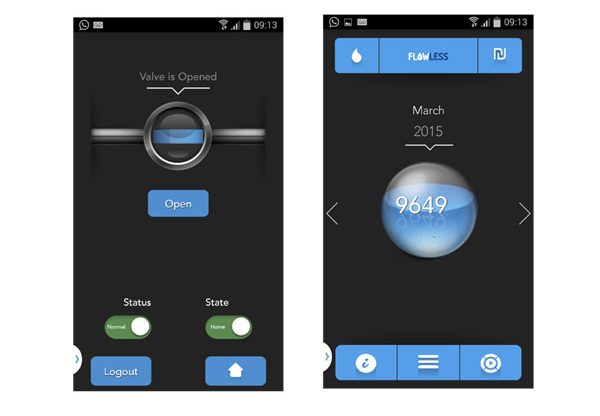 מערכת FLOWLESS של Aqua Rimat