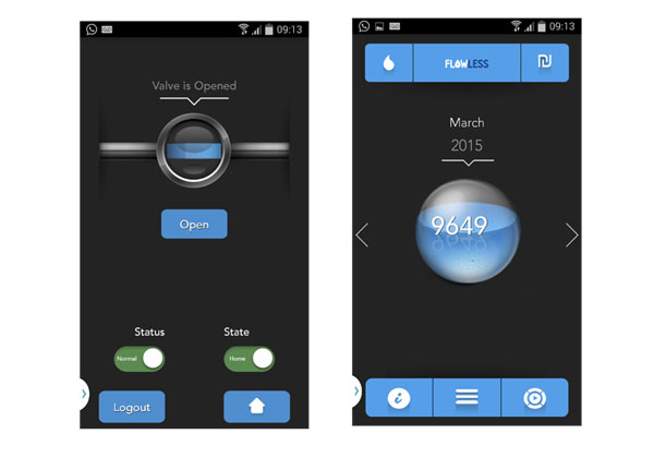 מערכת FLOWLESS של Aqua Rimat