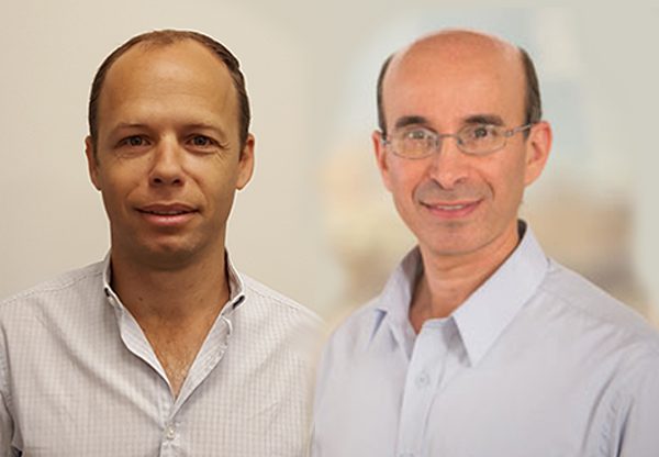 מימין: דני קורח, סמנכ"ל הטכנולוגיה, ועמית מונוביץ', סמנכ"ל המו"פ של קליקסופטוור