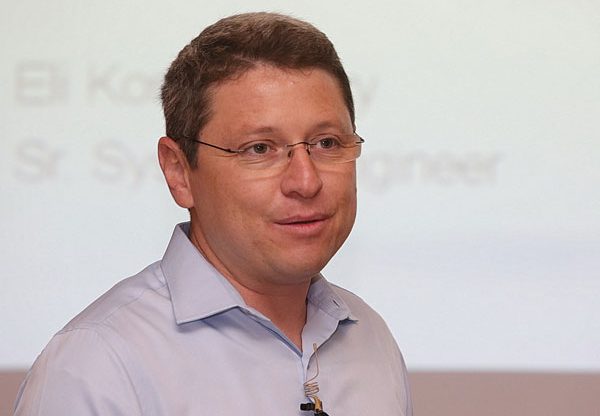 אלי קושרובסקי, מהנדס תקשורת בג'וניפר ישראל. צילום: קובי קנטור ז"ל