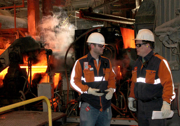 כשווטסון משלב אופנה עם בטיחות ומציל חיים. צילום: North Star BlueScope Steel