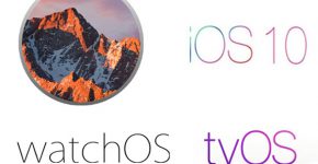 מתרגשות. macOS Sierra, watchOS, tvOS, iOS 10