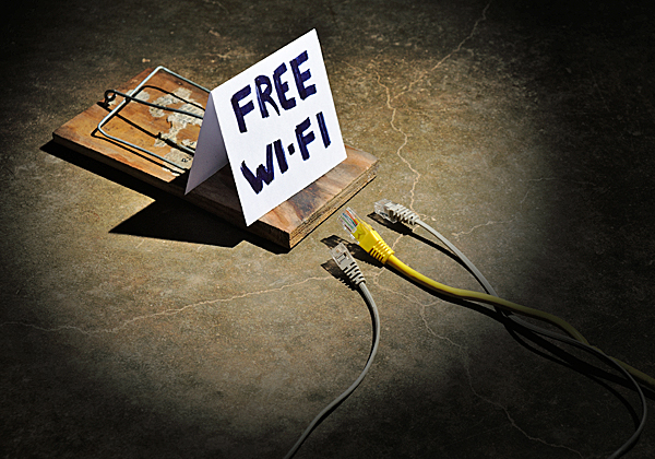 ה-Wi-Fi החופשי - לא בהכרח מאובטח. צילום אילוסטרציה: BigStock