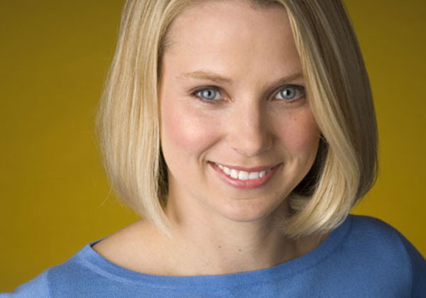 לא זזה. מריסה מאייר, מנכ"לית יאהו. צילום: טוויטר