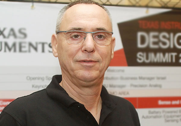 משה הלל, מנכ''ל משותף של טקסס אינסטרומנטס ישראל. צילום: ניב קנטור