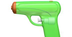 אקדחים מפלסטיק? כבר לא נושא מצחיק. צילום: אתר אפל