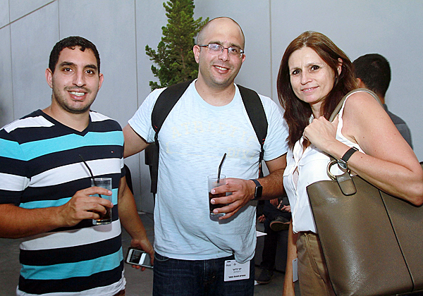 מימין: יהודית אשר, מנמרי"ת טלרד; אלירן רדאי, מנהל אבטחת סייבר בפיוניר; ושי ששון, מנהל תשתיות ב-בלוסנאפ