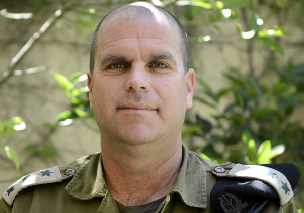 אל"מ רונן שניידר, מפקד הקשר והתקשוב בפיקוד הדרום. צילום: דובר צה"ל