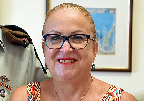 ברכה הרץ, ראש תוכנית IT דרומה במשרד הביטחון. צילום: דוברות משרד הביטחון