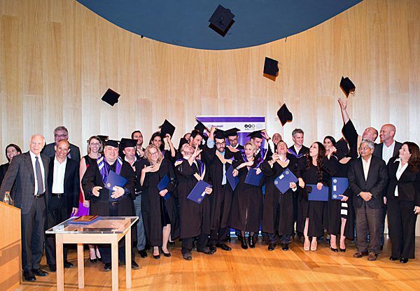 כובעים באוויר: בוגרי המחזור ה 19 של תוכנית קלוג רקנאטי לאחר קבלת תארי ה-MBA