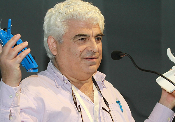 יעקב מלינוביץ', ראש תחום הדפסה תלת-מימדית במדיאטק-ג'ון ברייס. צילום: ניב קנטור