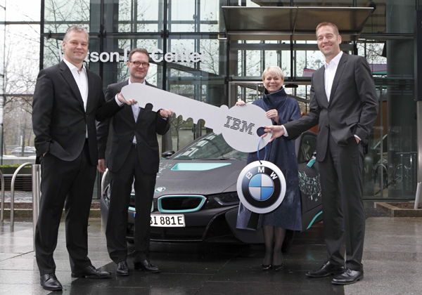 חוויית נהיגה מותאמת אישית. יבמ ו-BMW משדכים בין המכונית לנהג