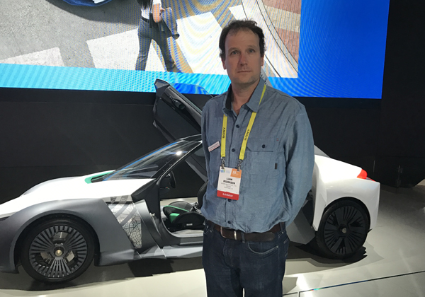 ליאם פדרסן, מנהל המעבדה של ניסאן בעמק הסיליקון. צילום: אבי בליזובסקי