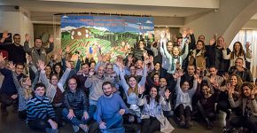 צוות סאפ ישראל והציור הקבוצתי