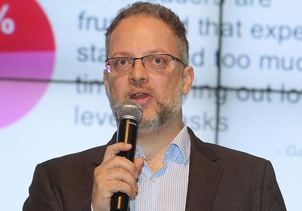 ד''ר תומס די ג'יאקומו, ה-CTO של SUSE. צילום: ניב קנטור