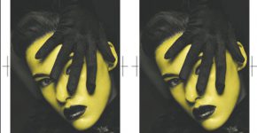 דוגמנית בצהוב ניאון זוהר. צילום: יח"צ