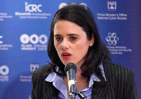 שרת המשפטים, איילת שקד. צילום ארכיון: חן גלילי