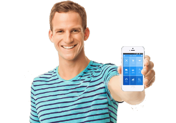 לבצע בקלות כל פעולה נדרשת בסמארטפון