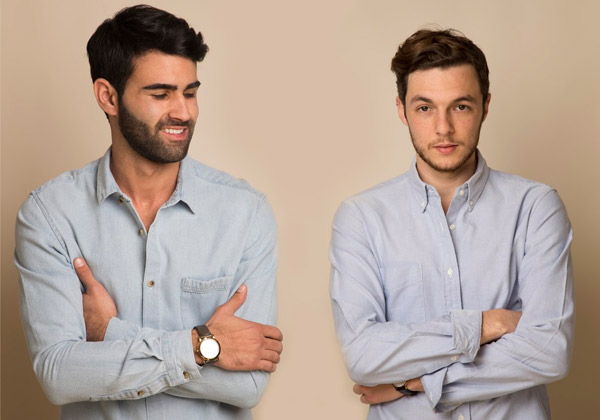 מימין: רון הייבלום ואיתי אורן, מייסדי Tmate. צילום: Onh