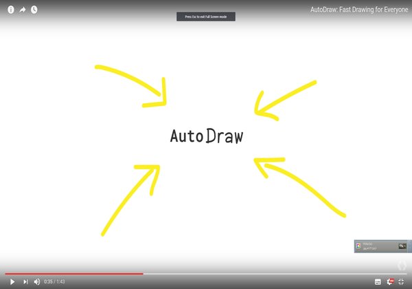 Google Autodraw. צילום: Google Developers
