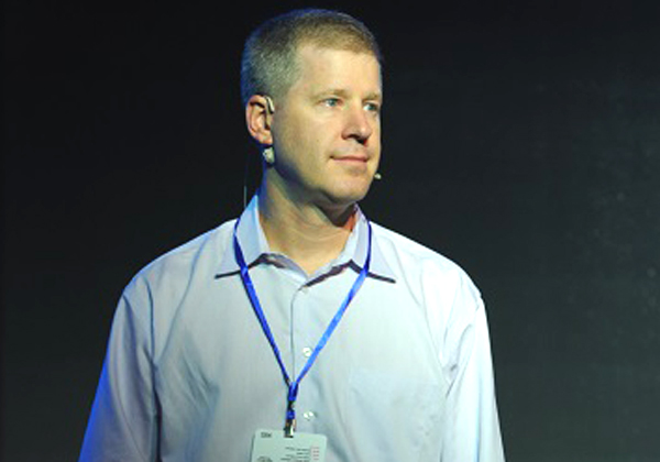 ברייסון קולר, מנכ''ל ו-CTO פלטפורמת ווטסון והענן של יבמ. צילום: כפיר סיון