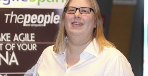 אם קמפבל-פריטי, אוונגליסטית בעלת שם עולמי לתחום האג'ייל. צילום: ניב קנטור