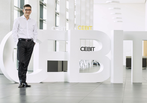 אוליבר פרסה, חבר מועצת המנהלים של דויטשה מסה. צילום: יח"צ CeBIT