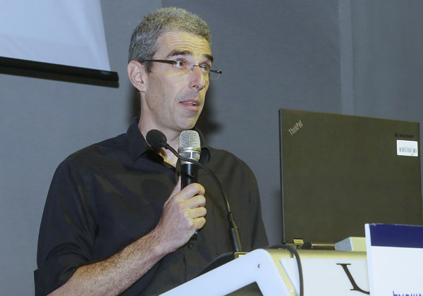 ד"ר גיא עמית ממעבדת המחקר של יבמ בחיפה. צילום: ניב קנטור