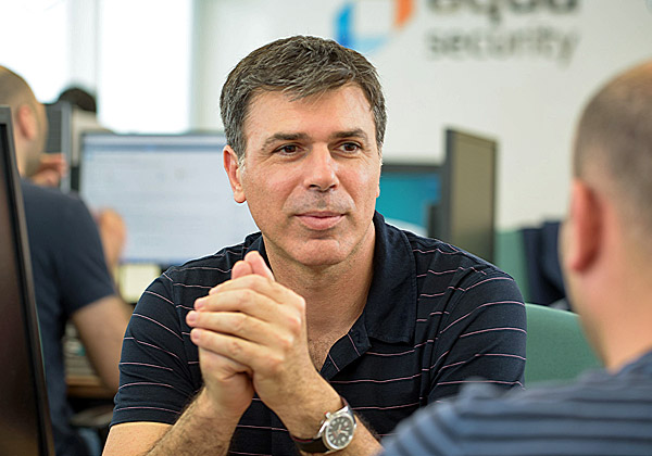 דרור דוידוף, מנכ"ל ומייסד משותף של אקווה סקיוריטי. צילום: דיוויד גארב