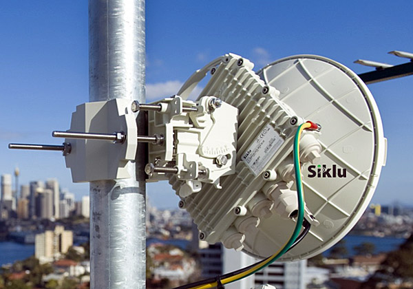 מערכת גלים מילימטריים של סיקלו תקשורת במרכז סידני, אוסטרליה. צילום: יח"צ