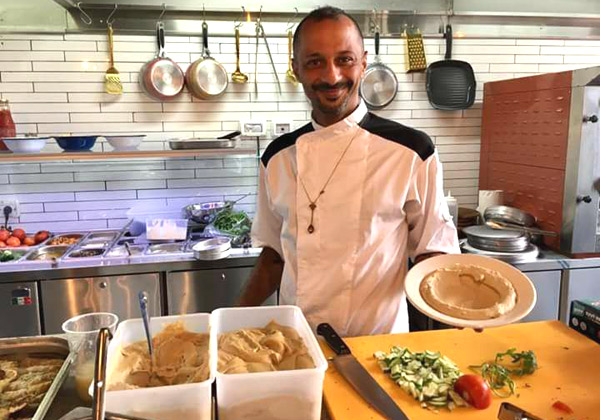 שף אסי דלק. צילום: גאיה נויפלד