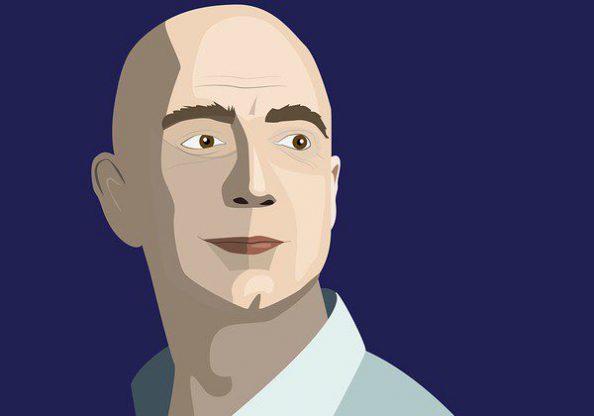 "הלכו" לו 20 מיליארד דולר מההון. ג'ף בזוס.