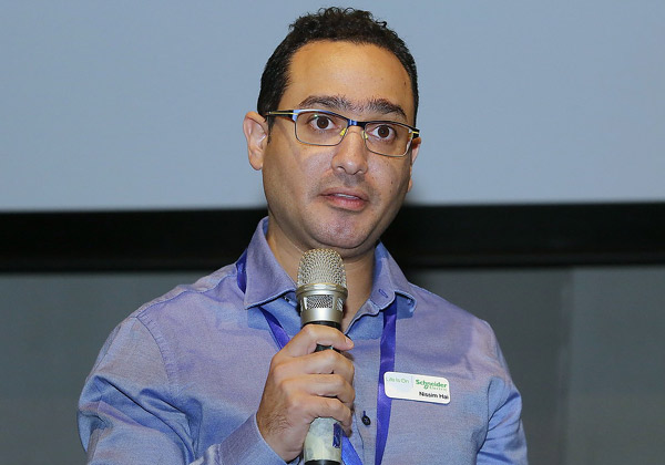 ניסים חי, מנהל מוצר בחטיבת התעשייה בשניידר אלקטריק. צילום: ניב קנטור