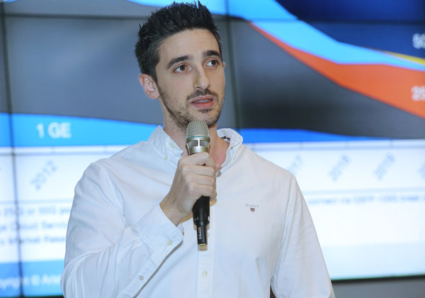 רומן קילפין, מהנדס מערכות באריסטה. צילום: ניב קנטור