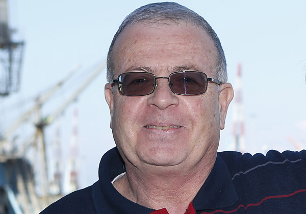 איציק שבתאי, מנמ"ר נמל אשדוד. צילום: פבל טולצינסקי