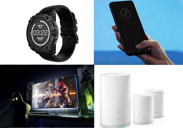 Xplay 7 של Vivo, הPowerwatch X של מטריקס, ה-Q2 של וואווי, BFGD של NVIDIA. צילום: יח"צ