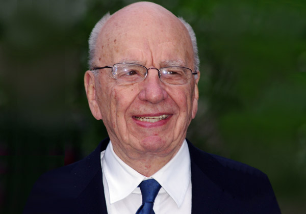 יזכה לחלוק עם פייסבוק ברווחים. רופרט מרדוק, בעל ניוז קורפ. צילום: ויקיפדיה