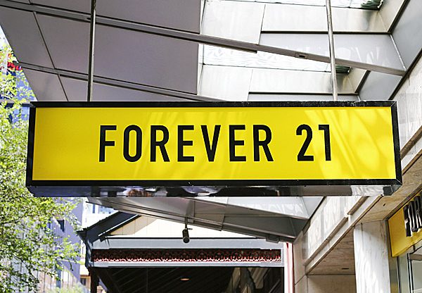 חנות של Forever 21. צילום: בוגי, BigStock