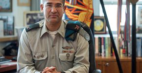 תא"ל נתי כהן, הקשר''ר - ראש אגף התקשוב וההגנה בסייבר של צה''ל. צילום: דובר צה"ל