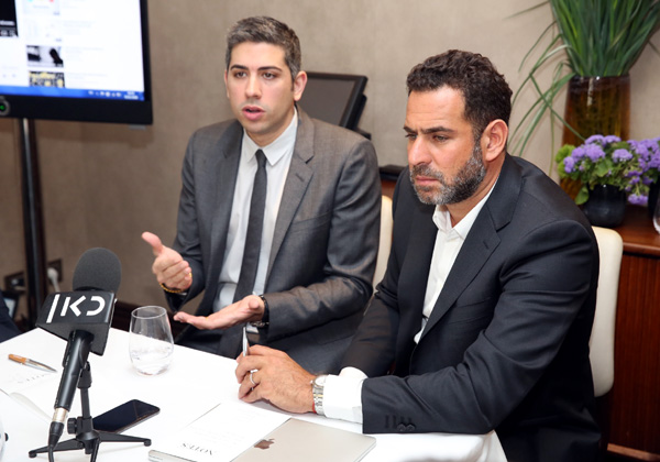 מימין: אמיליאנו גרוצקי, מנכ״ל ומייסד משותף של בקבון, ורועי סבג, מייסד ומנכ״ל בלוקצ'יין כרייה (לשעבר משאבי טבע). צילום: לנס הפקות