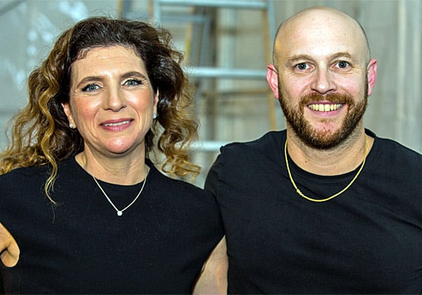 מימין: אבי נוסבאום ואורנה קליינמן, מנכ"לית מרכז הפיתוח של סאפ בישראל. צילום: אורי חבושי, אינסומניה
