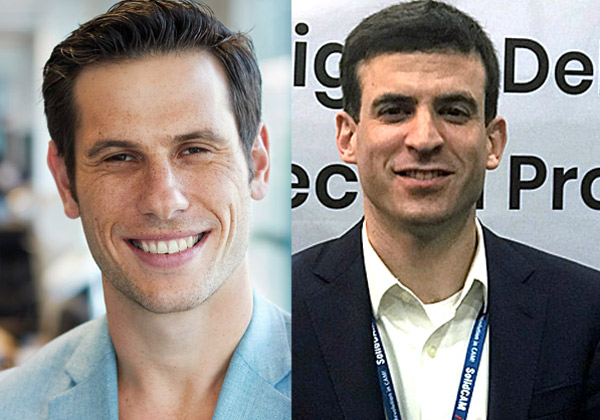 מימין: ליאור עקביא, מייסד שותף ומנכ"ל Seebo (צילום: נחמה אלמוג), ולירון גריבץ, מקים מטה (צילום: יח"צ)