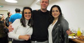 מימין: פזית דלל, מנהלת מכירות באלעד מערכות; עמית סטריקובסקי, מנהל פריסייל; ואפרת כהן, מנהלת מחלקת CRM. צילום: יח"צ