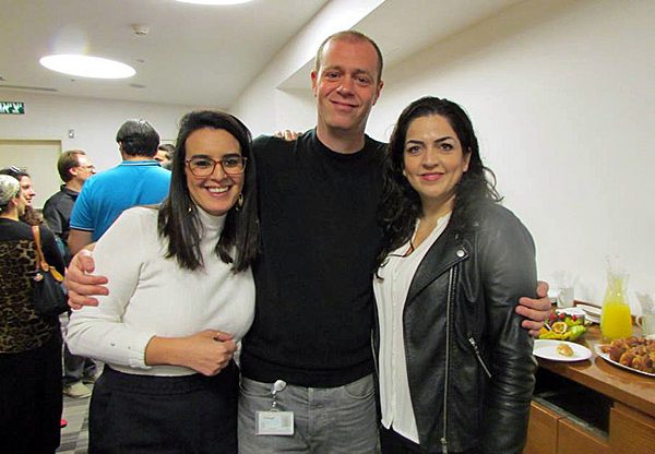 מימין: פזית דלל, מנהלת מכירות באלעד מערכות; עמית סטריקובסקי, מנהל פריסייל; ואפרת כהן, מנהלת מחלקת CRM. צילום: יח"צ