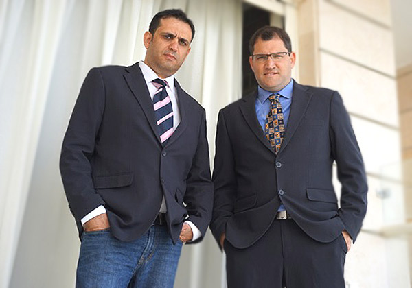 הדר אשל ואורן סבג, מייסדי Cloudway. צילום: שירי פעמוני